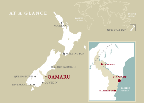 Visit Oamaru Map